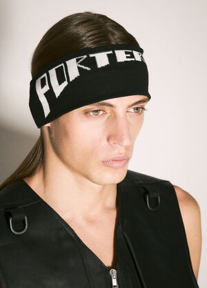 Rick Owens DRKSHDW Porterville Headband Black drk0158024