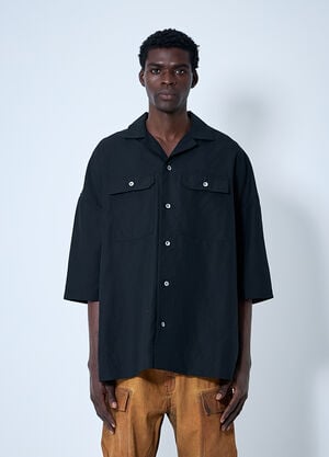 Rick Owens DRKSHDW Tommy Shirt Black drk0160002