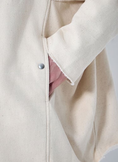 Rick Owens DRKSHDW ピーター・ジップアップスウェットシャツ  ベージュ drk0160012