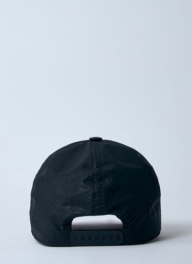 Rick Owens DRKSHDW Logo Motif Baseball Cap Black drk0160027