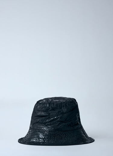 Coated Bucket Hat Rick Owens DRKSHDW Coated Bucket Hat Black drk0160030