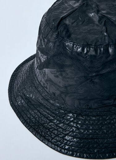 Coated Bucket Hat Rick Owens DRKSHDW Coated Bucket Hat Black drk0160030