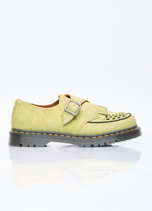 Dr. Martens The Ramsey Monk Kiltie Creeper Shoes Green drm0156002