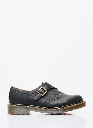 Dr. Martens 1461 天然摔纹皮革孟克鞋  黑色 drm0156013