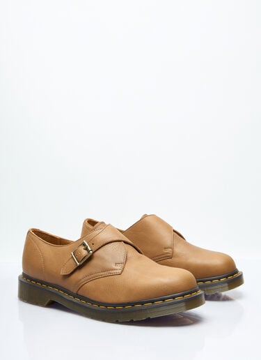 1461 Monk Buckle Leather Shoes Dr. Martens 1461 Monk Buckle Leather Shoes Beige drm0156014