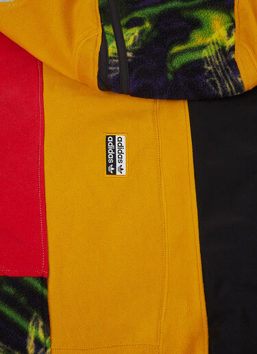 x adidas Upcycled Multi Panel Hooded Sweatshirt DRx FARMAxY FOR LN-CC x adidas Upcycled Multi Panel Hooded Sweatshirt Grey drx0345011