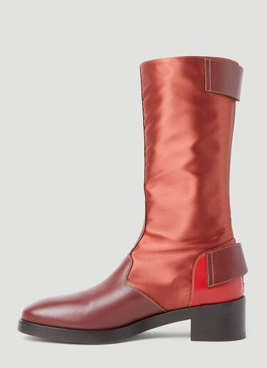 Durazzi Milano Buckle Boots Red drz0252017