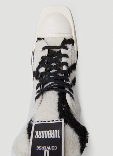 TURBODRK Hi Top Sneakers Rick Owens DRKSHDW X Converse TURBODRK Hi Top Sneakers White dsc0350002