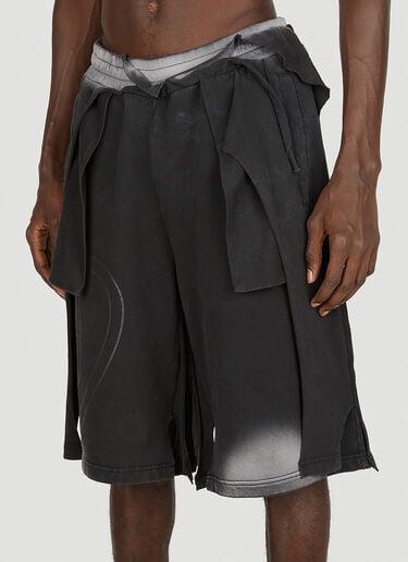 Diesel P-타포스 쇼츠 블랙 dsl0152036