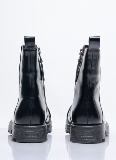 Diesel D-해머 Bt 지퍼 D 부츠 블랙 dsl0157033