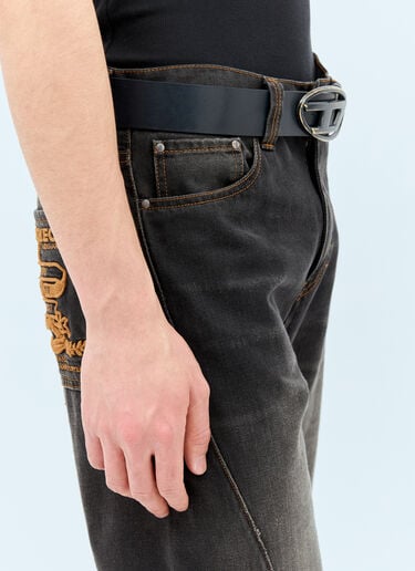 Diesel B-1DR Scratch Belt Black dsl0157048