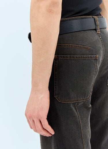 Diesel B-1DR Scratch Belt Black dsl0157048
