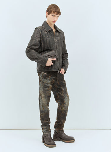 L-Albert レザージャケット Diesel L-Albert レザージャケット ブラック dsl0158001