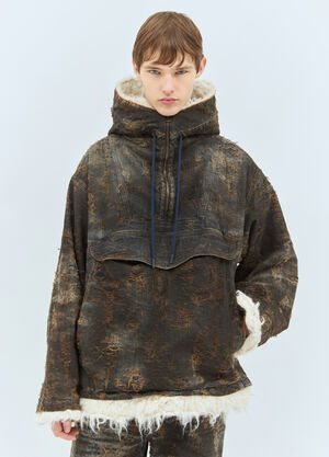 Diesel D-Arak-Fsf Anorak Brown dsl0158008