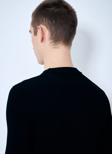 K-Zachary-Round Sweater Diesel K-Zachary-Round Sweater Black dsl0159007