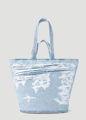 Diesel Off Tyger Shopper Tote Bag Blue dsl0251040