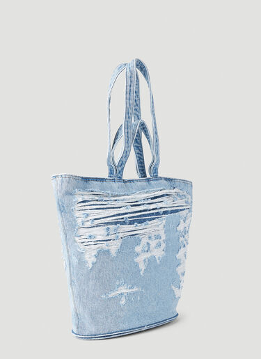 Off Tyger Shopper Tote Bag Diesel Off Tyger Shopper Tote Bag Blue dsl0251040