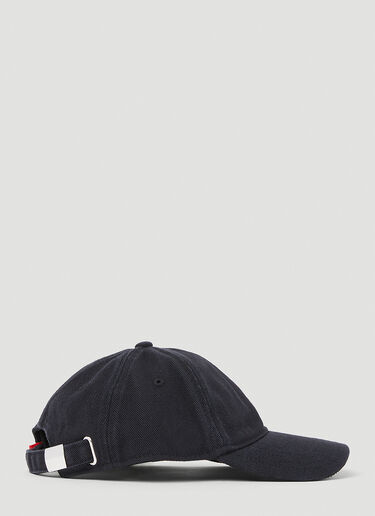 Logo Plaque Baseball Cap Diesel Logo Plaque Baseball Cap Black dsl0253001