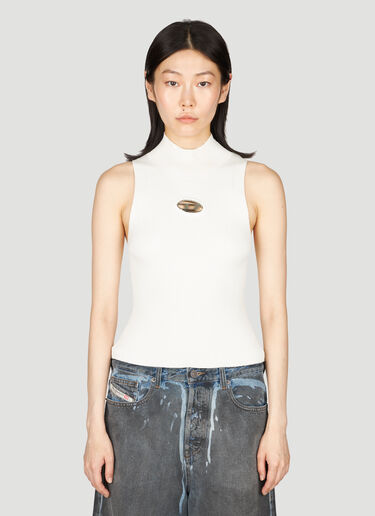 Diesel M-오네르바 탑 화이트 dsl0255016