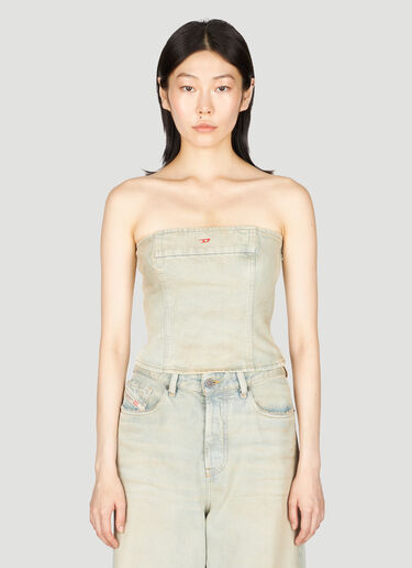De-Ville Denim Top Diesel De-Ville Denim Top Grey dsl0255025