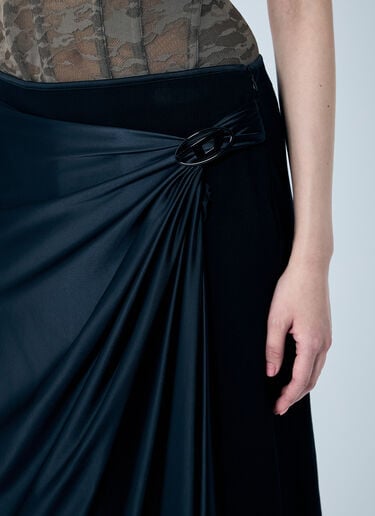 Diesel O-Silv Midi Skirt Black dsl0259007
