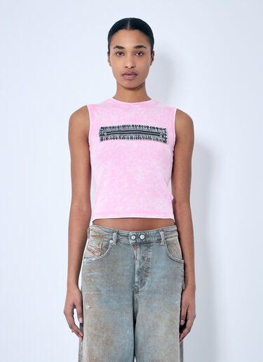 T-Arted 탱크 탑 Diesel T-Arted 탱크 탑 핑크 dsl0259010