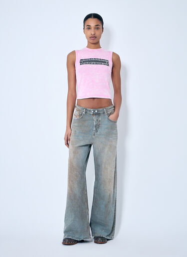 T-Arted 탱크 탑 Diesel T-Arted 탱크 탑 핑크 dsl0259010