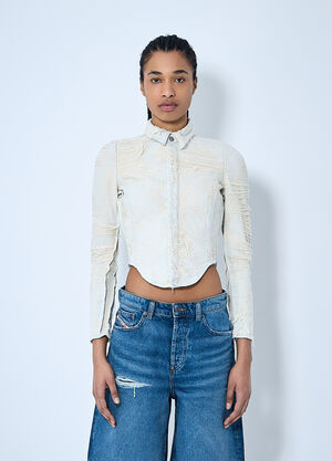 Diesel De-Madeline-Fsg Shirt White dsl0260011
