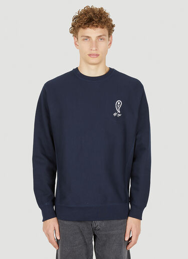 Paisley Logo Sweatshirt DTF.NYC Paisley Logo Sweatshirt Blue dtf0150005