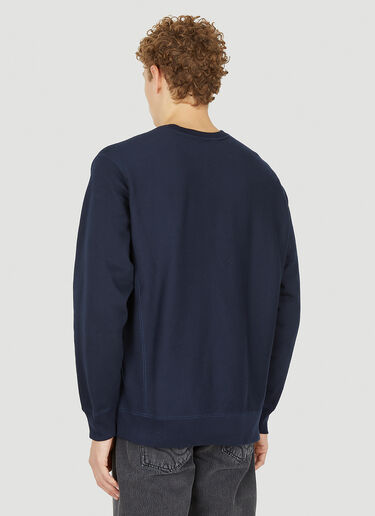 DTF.NYC  Paisley Logo Sweatshirt Blue dtf0150005
