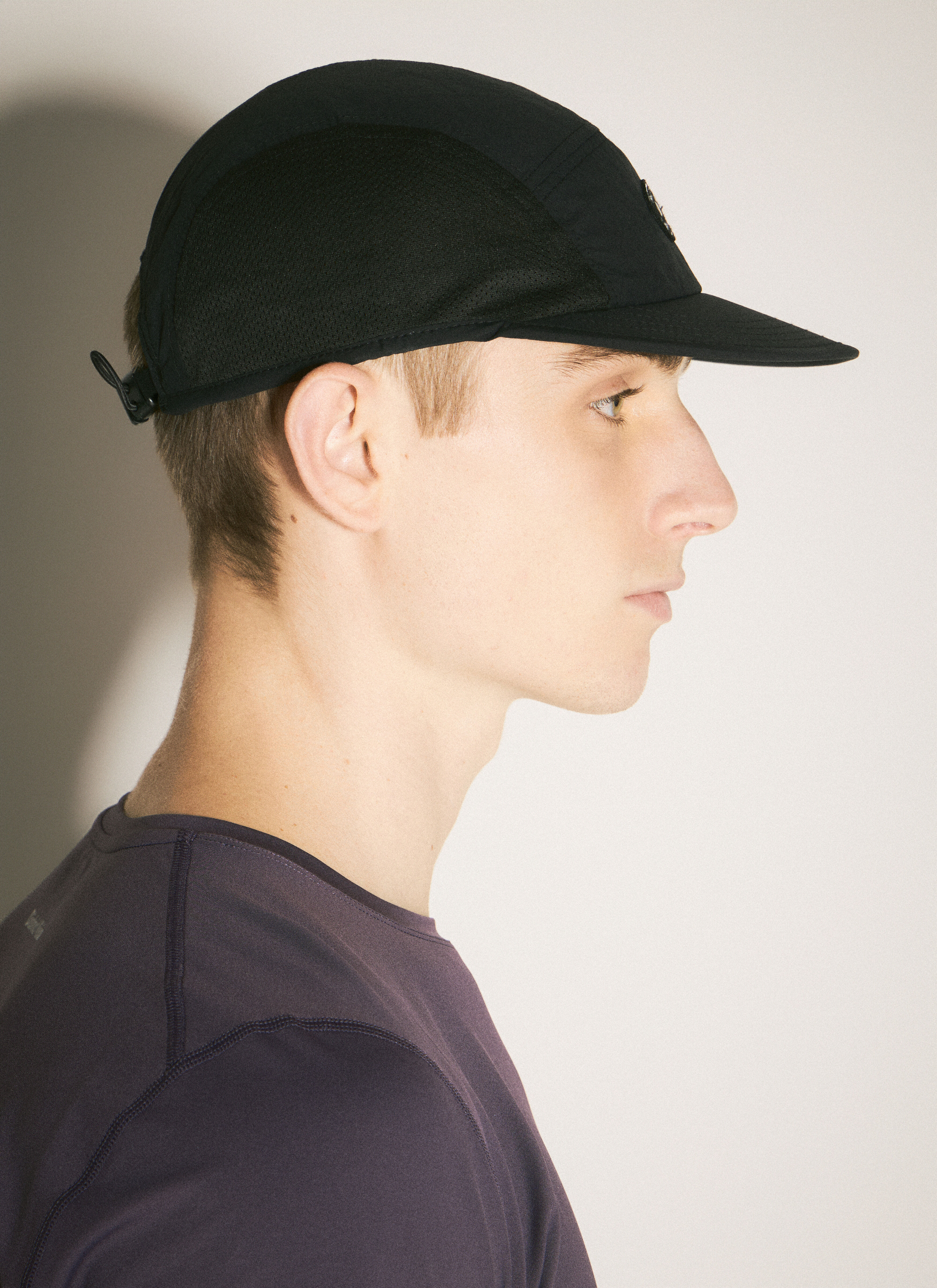 District Vision Men's' Performance Mesh Cap in Black | LN-CC®