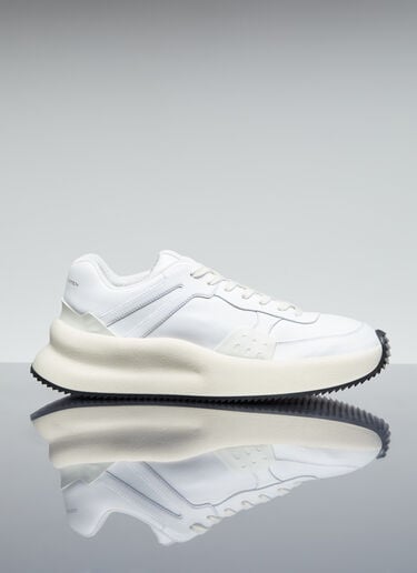 Dries Van Noten Chunky Sole Leather Sneakers White dvn0154033