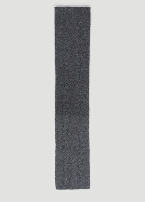 Dries Van Noten Soft Knit Scarf Grey dvn0154036