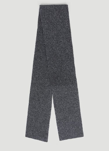 Dries Van Noten 소프트 니트 스카프 그레이 dvn0154036