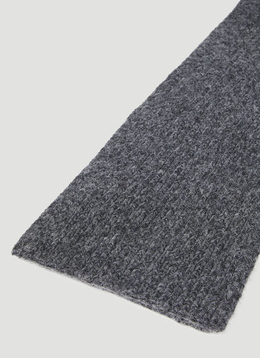 소프트 니트 스카프 Dries Van Noten 소프트 니트 스카프 그레이 dvn0154036