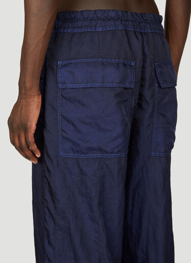 Dries Van Noten Overdyed Pants Blue dvn0156014