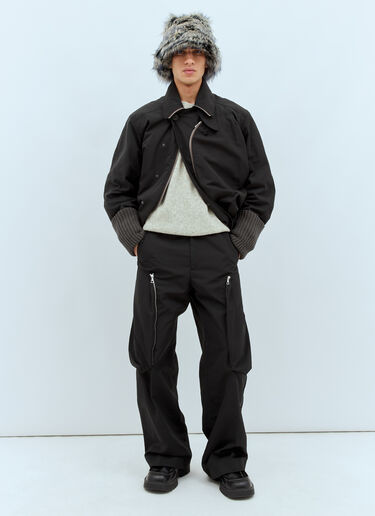 Viller 飞行员夹克 Dries Van Noten Viller 飞行员夹克 黑色 dvn0158006