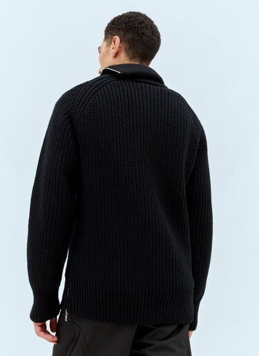 Monty Wool Sweater Dries Van Noten Monty Wool Sweater Black dvn0158021
