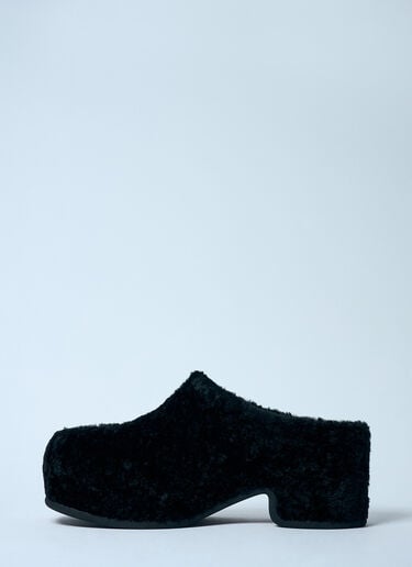 Sherpa Clogs Dries Van Noten Sherpa Clogs Black dvn0158028