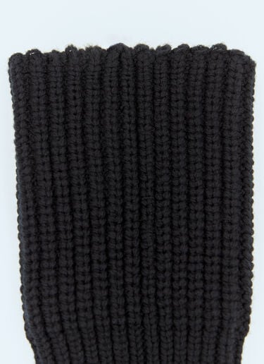 Wool Cuffs Dries Van Noten Wool Cuffs Black dvn0158034