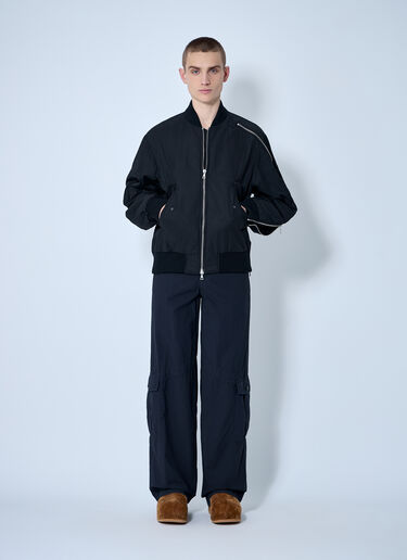 尼龙飞行员夹克 Dries Van Noten 尼龙飞行员夹克 黑色 dvn0160003