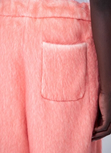 Dries Van Noten Brushed Wool Shorts Orange dvn0160004