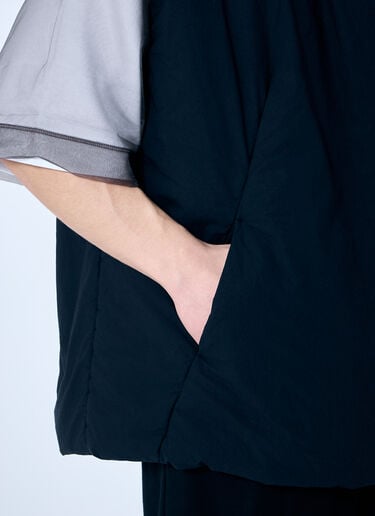 Gaber 夹棉马甲 Dries Van Noten Gaber 夹棉马甲 藏蓝色 dvn0160012