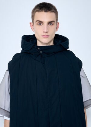 Dries Van Noten 후드 스카프  네이비 dvn0160013