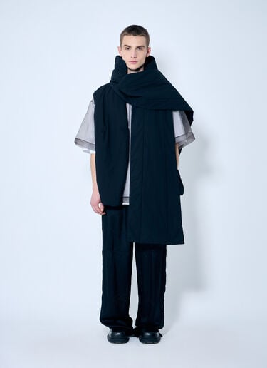 连帽围巾 Dries Van Noten 连帽围巾 藏蓝色 dvn0160013