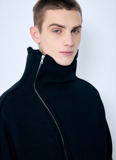 메트로 집업 스웨터 Dries Van Noten 메트로 집업 스웨터 블랙 dvn0160025