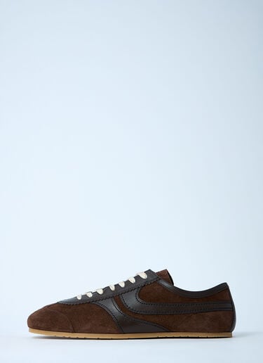 Suede Sneakers Dries Van Noten Suede Sneakers Dark Brown dvn0160032