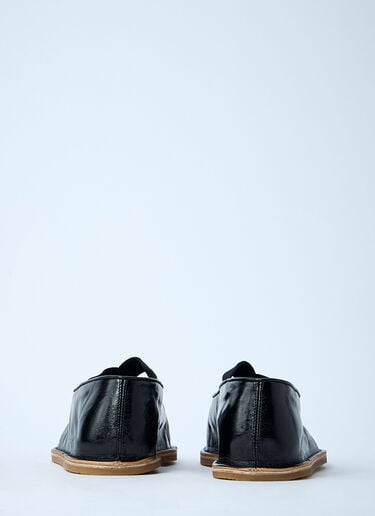 Dries Van Noten Leather Slip-On Shoes Black dvn0160035