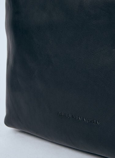 皮革斜挎包 Dries Van Noten 皮革斜挎包 黑色 dvn0160037