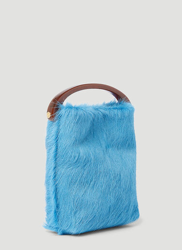 Pony Hair Handbag Dries Van Noten Pony Hair Handbag Blue dvn0253002